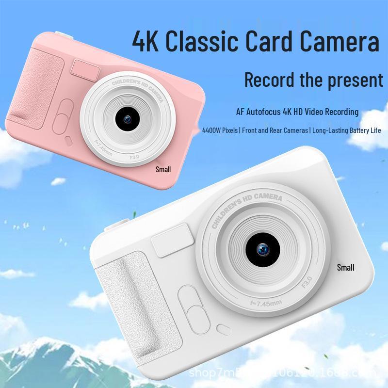 2024 HD Dual Lens Kids' Digital Camera - Portable, CCD Technology