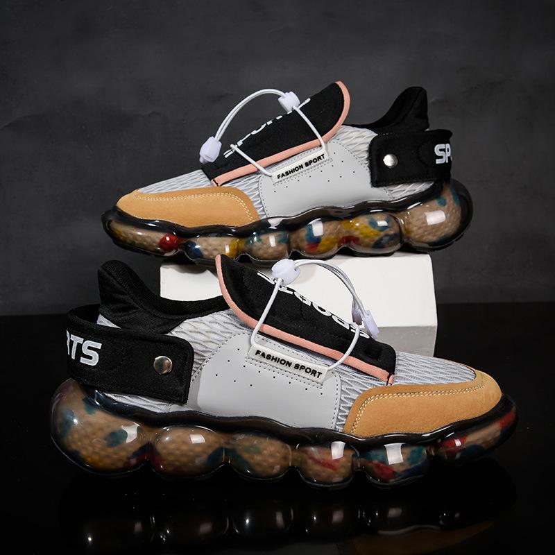 

Новая мужская спортивная обувь, модная сетчатая дышащая спортивная повседневная баскетбольная обувь 45