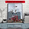 Kenworth Diamond Painting Round Diamond Mosaic Rhinestones Diamond Embroidery Craft Kit Wall Decor Without Frame