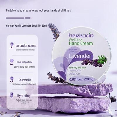 Creme para as mãos de lavanda