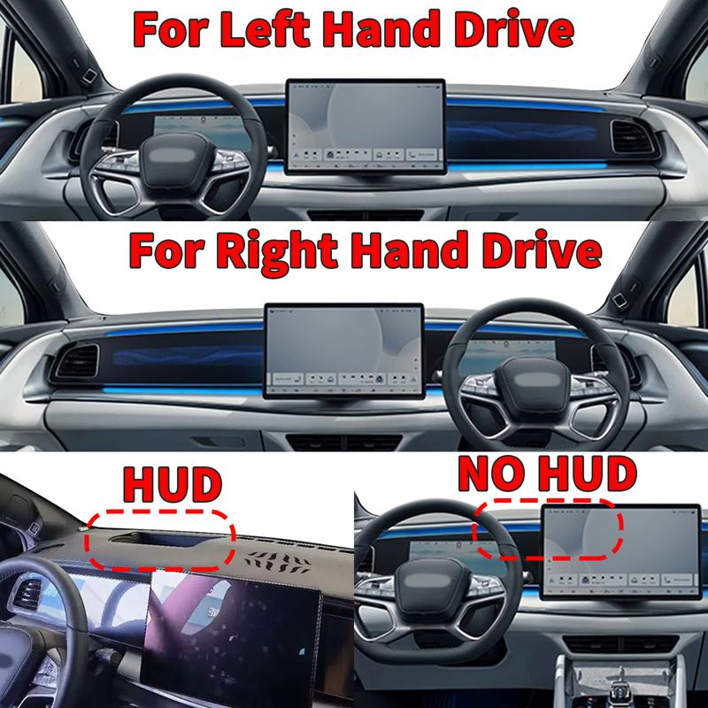 fit for BYD Sealion 7 2024 2025 2026 EV Car Dashmat Dashboard Cover Pad Accessories DashMat Sunshade Protective Carpet