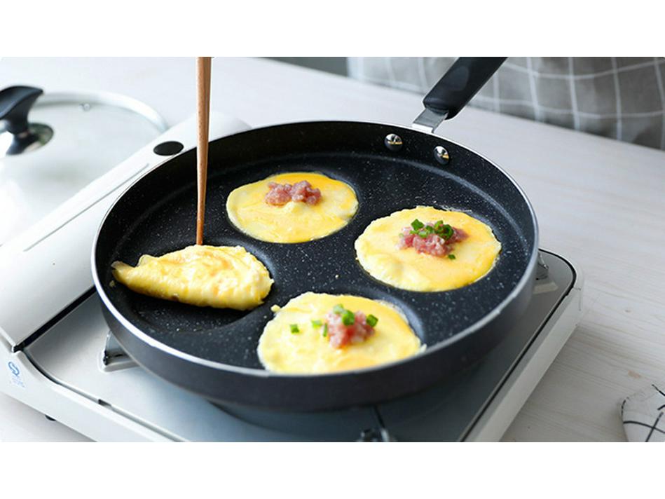 Maifan Stone Non-Stick Four-Hole Breakfast Pan