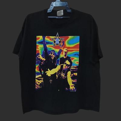 Vintage 90's U2 Irish Rock Band Alternative Indie Black X Large T Shirt U2 Zooropa Tour 1993 Shirts Genre Music Concert Size XL