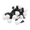 Waterproof 5cm Round String Lights for Outdoor Camping, Tent Decoration, and Night Market Stalls
