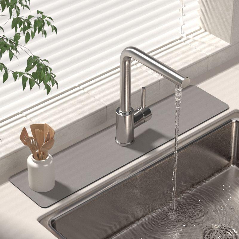 Badezimmerarmatur Ablass- und Wasserabsorptionsmatte für Waschbecken und Arbeitsplatten
