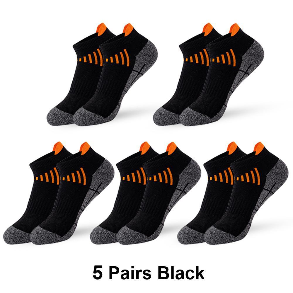 Women's Low-Cut Cotton Sports Socks for Running, Basketball, and Outdoor Fitness