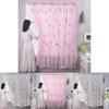 Elegant Blackout Curtain With Velcro Installation For Perfect Bedroom Shading And Decoration