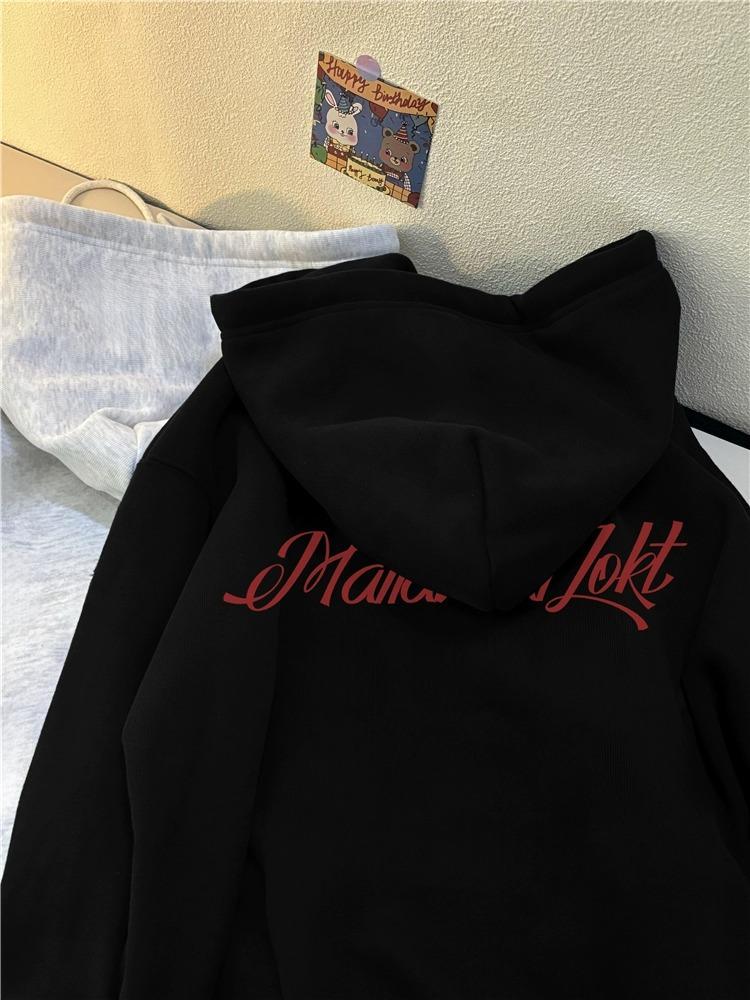 

Heavyweight American Cotton Men s Letter Hoodie 2025 - Trendy, New High Street Design 2XL