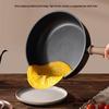 Titanium Non-Stick Frying Pan for Induction and Gas Stoves - Lightweight Flat-Bottom Wok for Stir-Fry Cooking