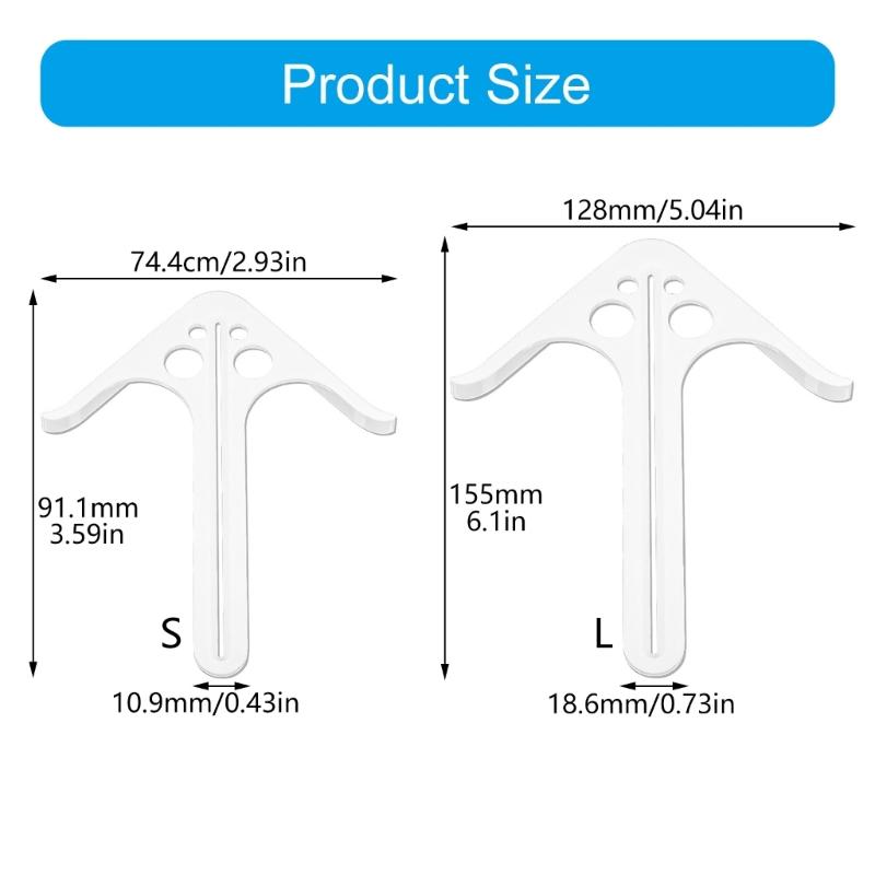 Professional Woodworking Center Locator Tool ABS Materials Ergonomic Grip Lightweight Design For Precise Drilling And Carving