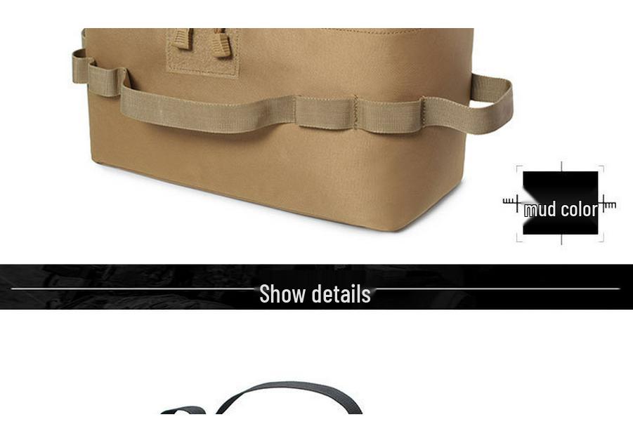 Multifunctional Outdoor Cooking Utensil Storage Bag - Portable & Folding for Camping, Picnic, or Self-Driving Tours