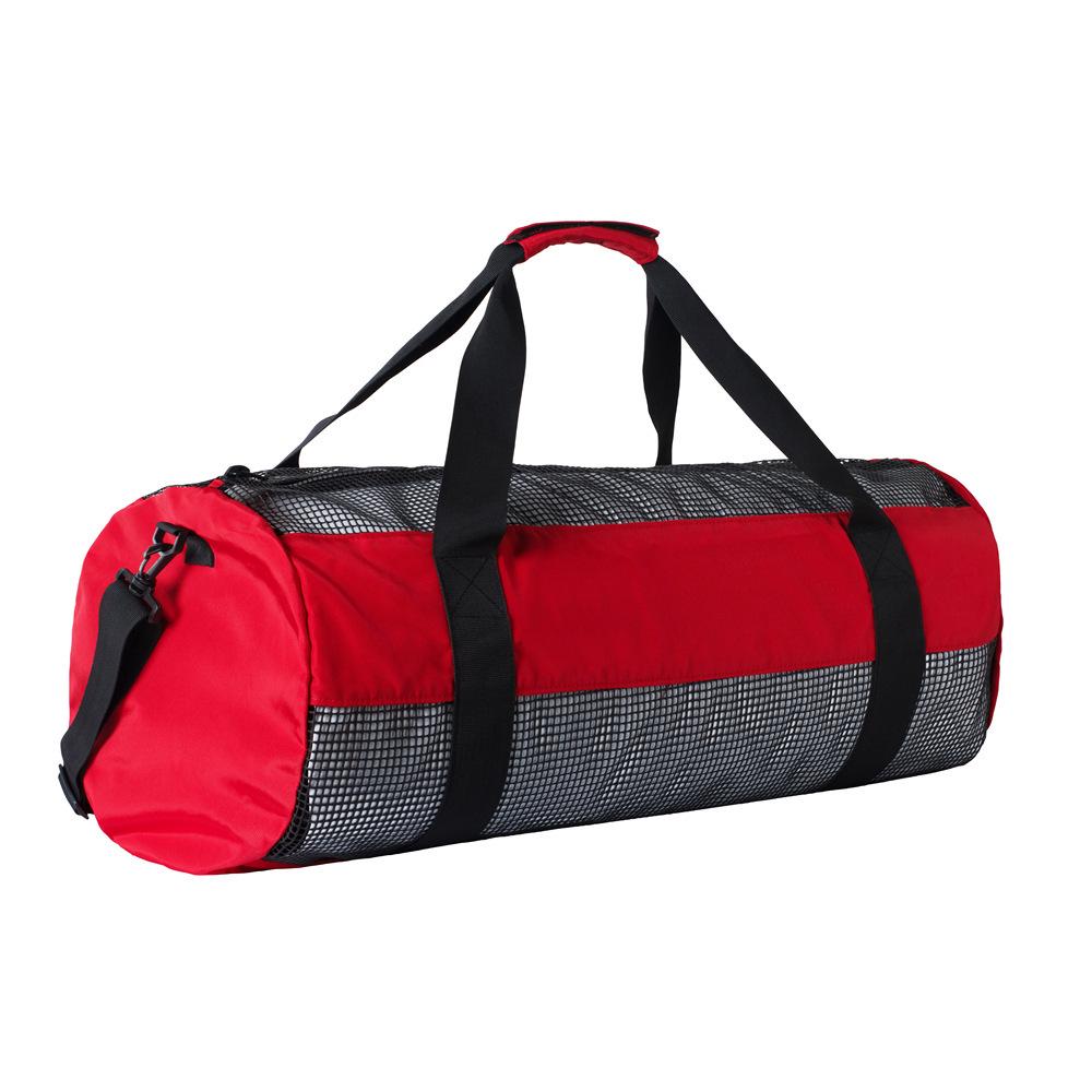 Foldable Diving Gear Duffel: Mesh Equipment Handbag