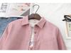 Chemise décontractée rétro 2024 pour femme à manches longues en velours respirant – Nouvelle collection Automne/Hiver