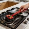 Edelstahl BBQ Grill Reinigungsbürste Austauschbare Pads Fettentferner Bürste Haushaltsgebrauch