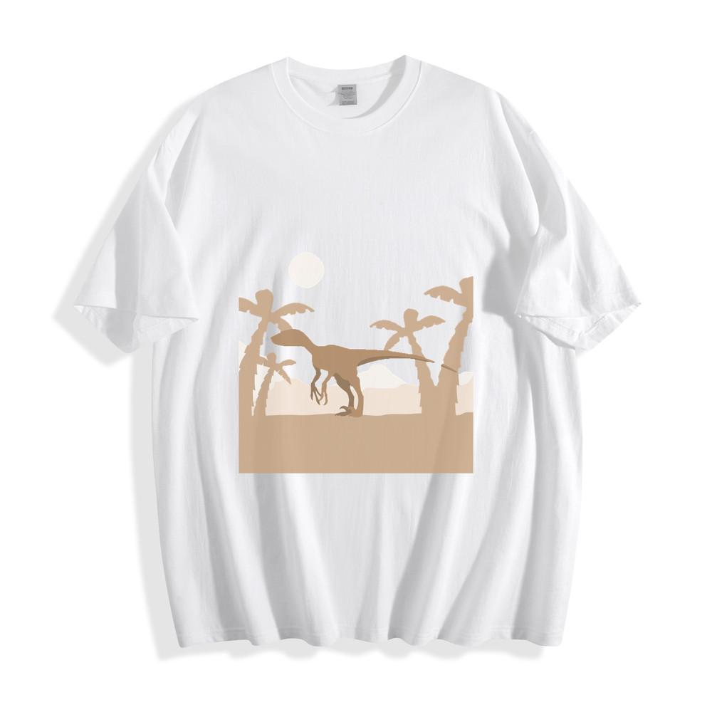 

Minimalist Dinosaur Prehistoric Scene Graphic T-Shirt 3XL