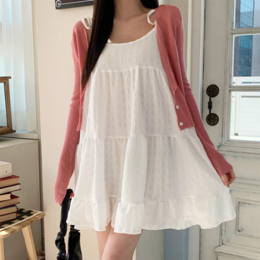 Open Run Suralec SleeveleSS Women S dreSS Spring Frill Strap