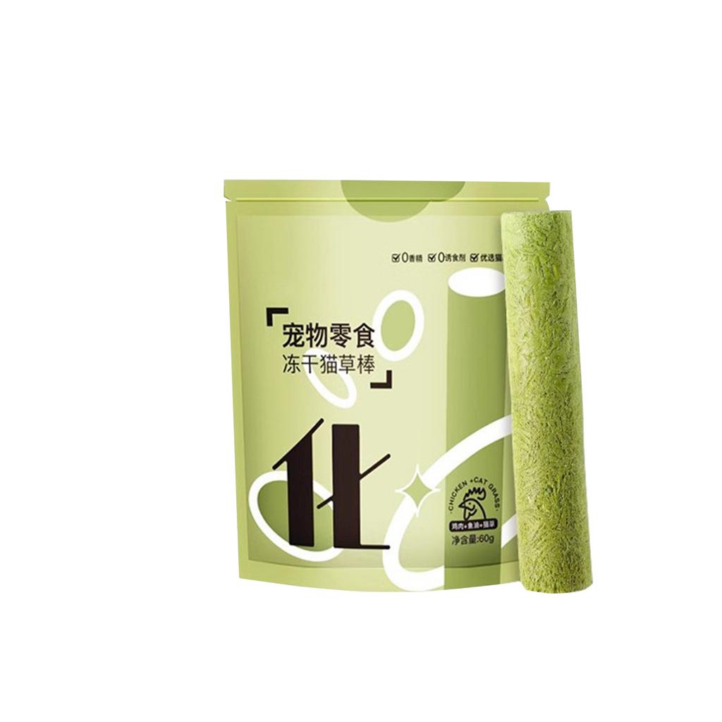 Dried Grass Stick, Hair Removal Ball, Gentle Grooming Snacks, Grass Grinding Stick, Hair Removal