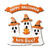 Halloween Porch Wall Sign for Front Door Entryway Display, Funny Wooden Hanging Pendant Accent for Fall Party Setup