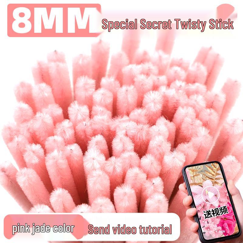 Pipe Cleaner Bouquet Kit: DIY Children's Weaving Material for Handmade Chenille Christmas Tree