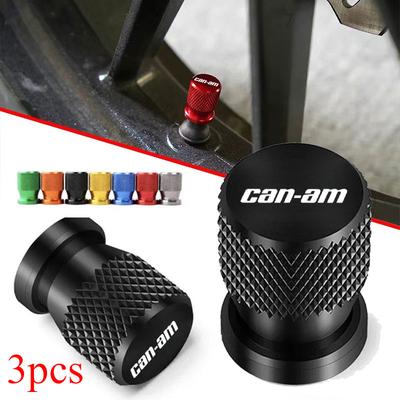 For Bombardier Can-Am Canam Can Am Spyder Series Accessories Motorcycle Tire Valve Air Port Stem Cover Cap Plug CNC
