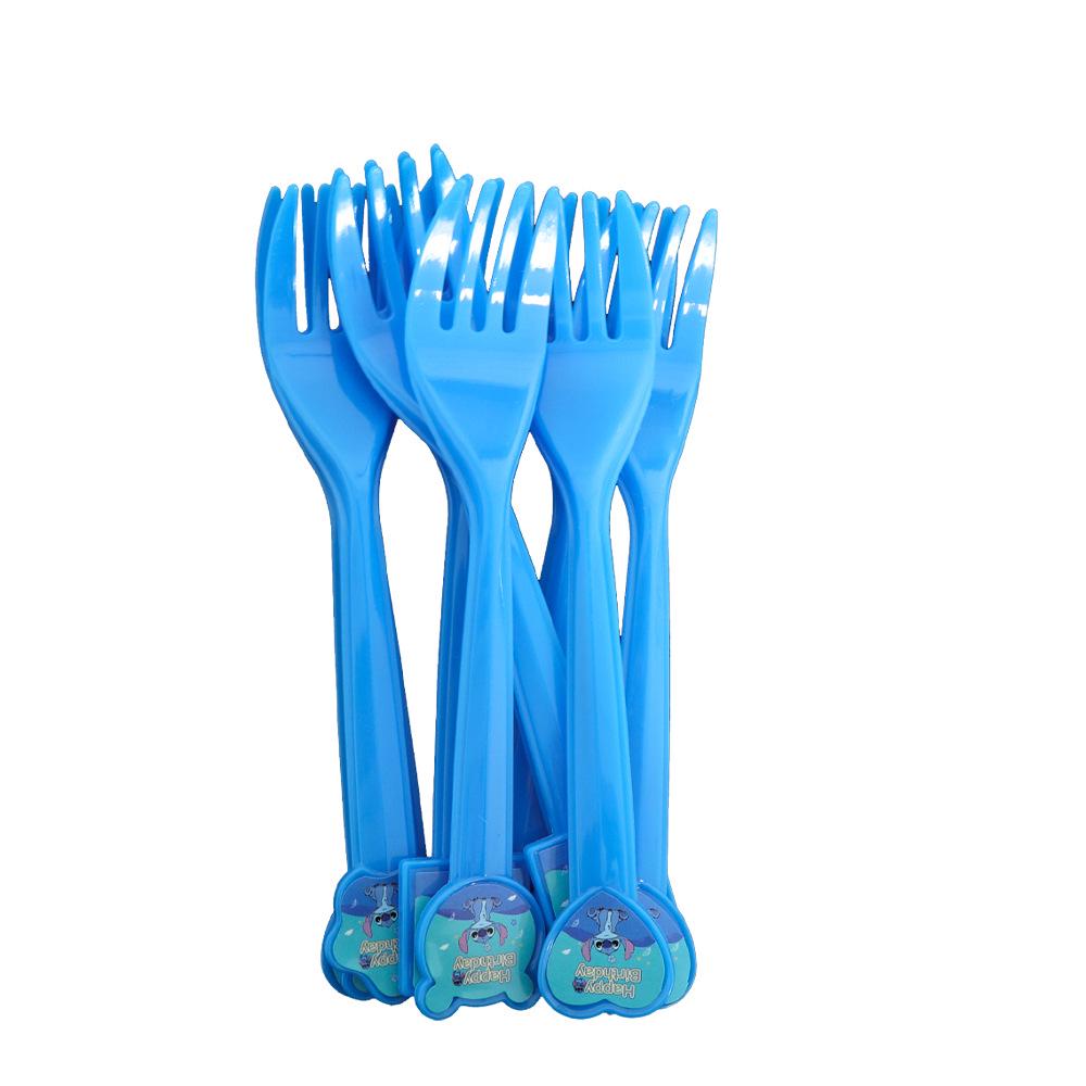 Blue Stitch Birthday Party Disposable Tableware Set - Plates, Cups, and Napkins for Boys