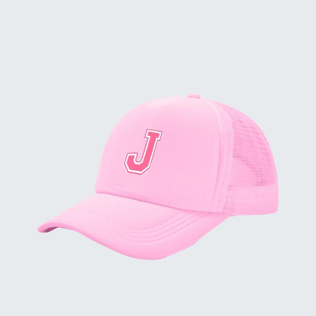 Alphabet Sun Hat Men And Women Couple Embroidery Alphabet Fashion Street Baseball Cap