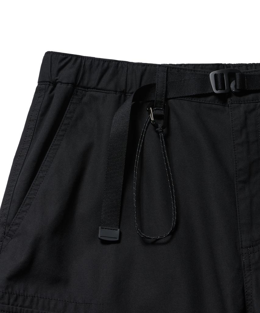 Musinsa Standard [City Leisure] Wide Belted Cargo Pants [Black]
