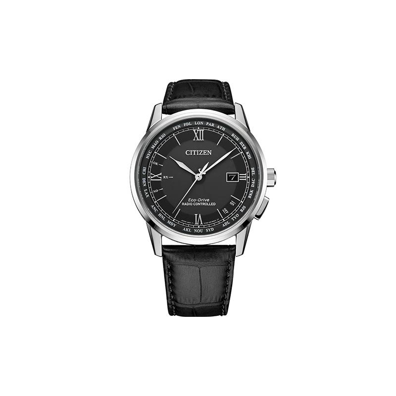 

CITIZEN Air Eagle Series Waterproof Fashion Business Light Quartz Cowhide Strap Men s Watch Black Dial CB0151-19E чорний