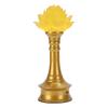 LED Flower Lamp Resin Metal USB Rechargble Buddhistic Lamp Flower Night Light for Display Decoration Faith Supplies