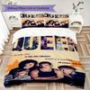 Queen Rock Band Prints Bedding, Duvet Cover and Pillowcases, Birthday Gift (1 Duvet Cover + 2 Pillowcases, Pillow Insert Not included)JM006