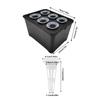 Indoor Hydroponics Growing System 6-Holes Growing Box System Garden Cultivation Box For Vegetables Flowers Fruits Indoor Outdoor