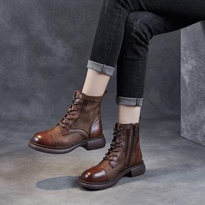 Botas curtas vintage botas femininas sandálias