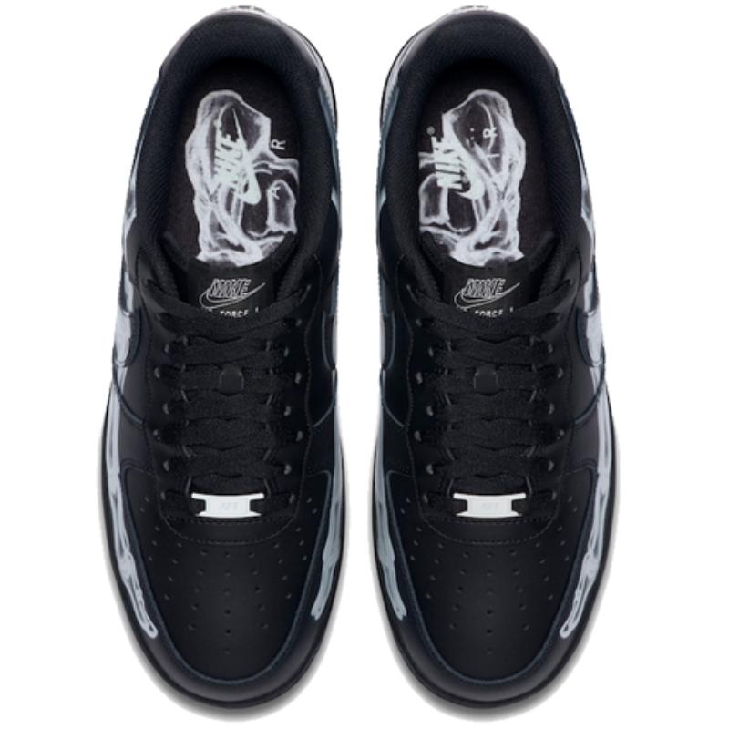 Nike Air Force 1 '07 Qs 'Black Skeleton' Sneakers BQ7541-001