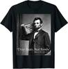 NOWY LIMITOWANY T-shirt Drop Beats Not Bombs Abraham Lincoln Zabawny Honest Abe