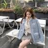 Autumn and winter new imitation lamb fur coat loose small warm short top women's fashion