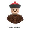 China Ancient Ming Qing Dynasty Soldiers Officials Series Jinyiwei High-Grade Civilian Emperor Building Blocks Kids Mini Brick