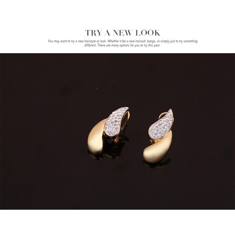 Neues Gold Kubanische Legierung Armband Ohrringe Halskette Ring Vierteiliges Großhandel Explosives Schmuckset Damen