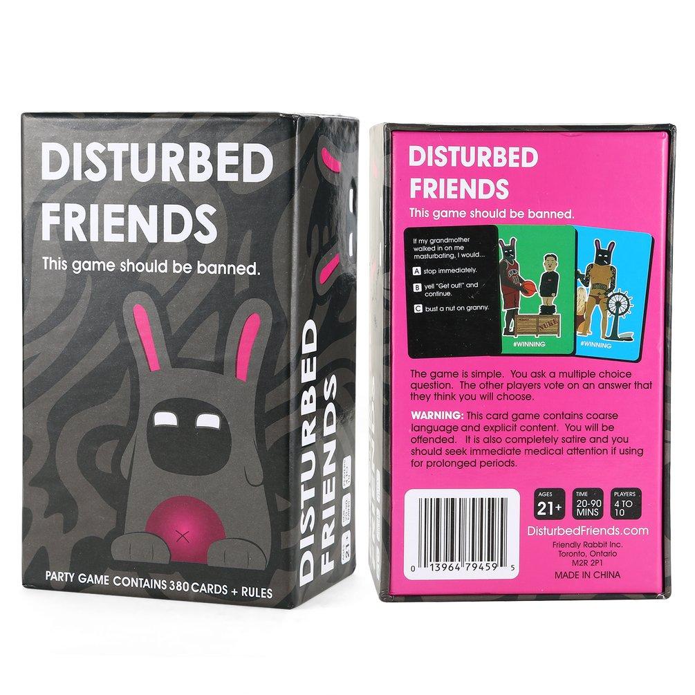 KC Disturbed Friends-This Game Should Be Banned 10 Players Max Fantastic  Friend Party Board Game Card Game for Adults - pirkt par zemām cenām  internetveikalā Joom