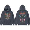 Limited The Bat Boys Double Sided Graphic Hoodie Men's Clothing Harajuku Vintage Street Hoodies Unisex Oversized Sweatshirt Tops