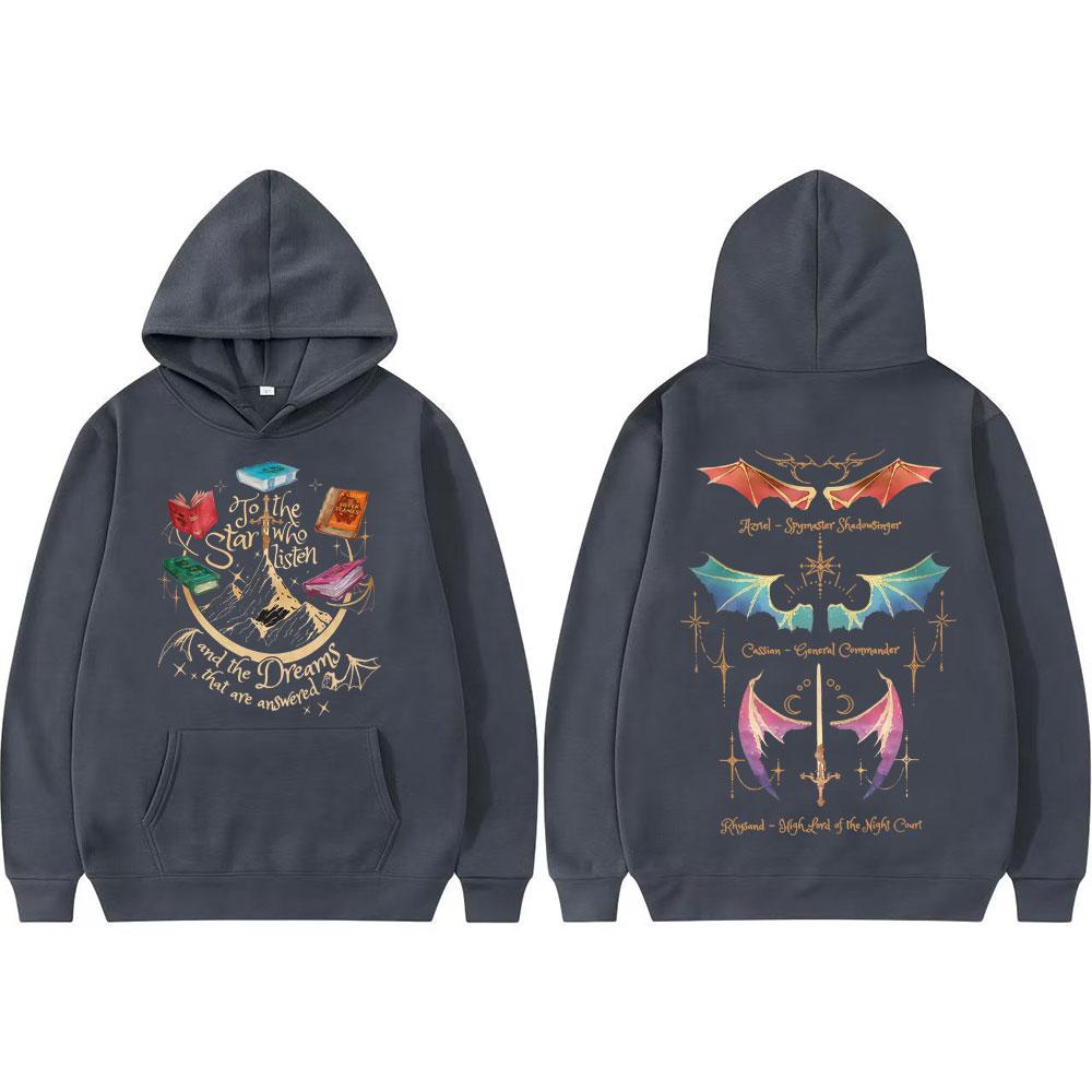 Limited The Bat Boys Double Sided Graphic Hoodie Men's Clothing Harajuku Vintage Street Hoodies Unisex Oversized Sweatshirt Tops