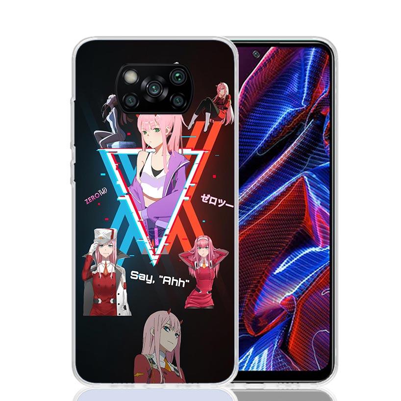 Darling In The FranXX Anime Phone Case For Xiaomi Poco X7 X6 X5 Pro F7 Ultra Redmi 15C 15 13 13C 12 12C 10 10A 10C 9 9A 9C 9T Co