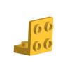 100pcs 99207 Bracket 1 X 2 - 2 X 2 Inverted Bricks Collections Bulk Modular GBC Toys For Technical MOC DIY Buildings Blocks