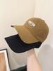 Large Size 65cm Ins Embroidered Peaked Cap Korean Style Versatile Curved Brim Trendy Men's Spring Autumn Trend Baseball Caps