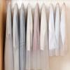 5/10pcs Garment Dust Covers Set with Zipper Hanging Clothes Storage Bags Washable Protectors For MoistureProof Closet Organizer