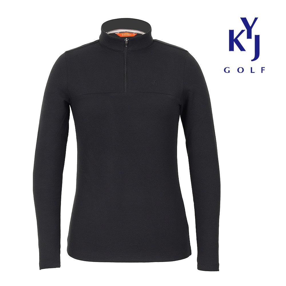 KIM YOUNG JOO GOLF Women'S Soft-Touch Brushed Half-Zip T-Shirt Kowlts02