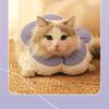 Pet Collar Adjustable Anti-Bite Surgery Wound Healing Pet Protective Collars Cute Flower Shape Cat Beauty Head Cover