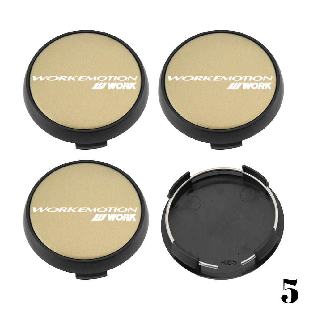 WORK EMOTION Wheel Center Cap 65mm VS EQUIP MEISTER Emblem Sport Rim Hubcap 66mm Wheel Cover Cap 68mm Car Styling Accessories