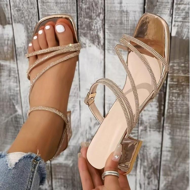 

Fashion Sandal Slipper 2025 New Summer Womens Shoes Antiskid Not Grinding Feet High Heels Womens Sandals Womens Slippers 35