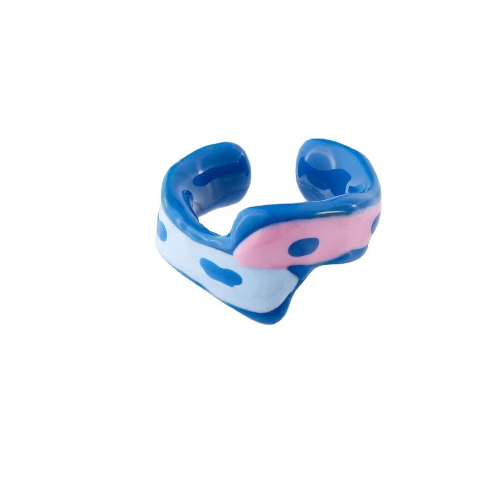 Dropping Process Opening Ring Polka Dot Fashion Jewelry Vintage Ring Korean Style Ring Women Ring