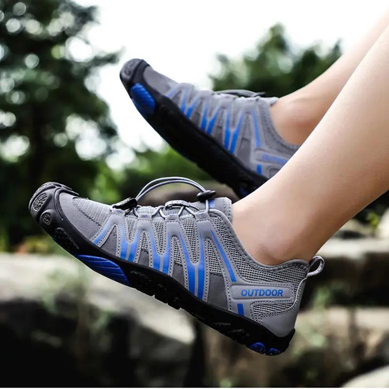 Herr Casual Sneakers Halkfria Andningsbara Vattenskor Sommar Vandring Mesh Utomhusskor Par Strand Surfing Skor